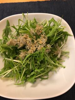 水菜としらすのイタリアンサラダ-レシピのメイン写真