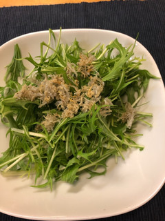 水菜としらすのイタリアンサラダ-レシピのメイン写真