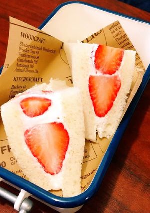 苺のフルーツサンド♪-レシピのメイン写真