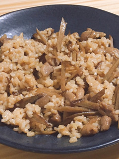 鶏ごぼうめし-レシピのメイン写真
