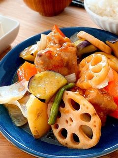 【完全再現】鶏と野菜の黒酢あん【大戸屋】-レシピのメイン写真
