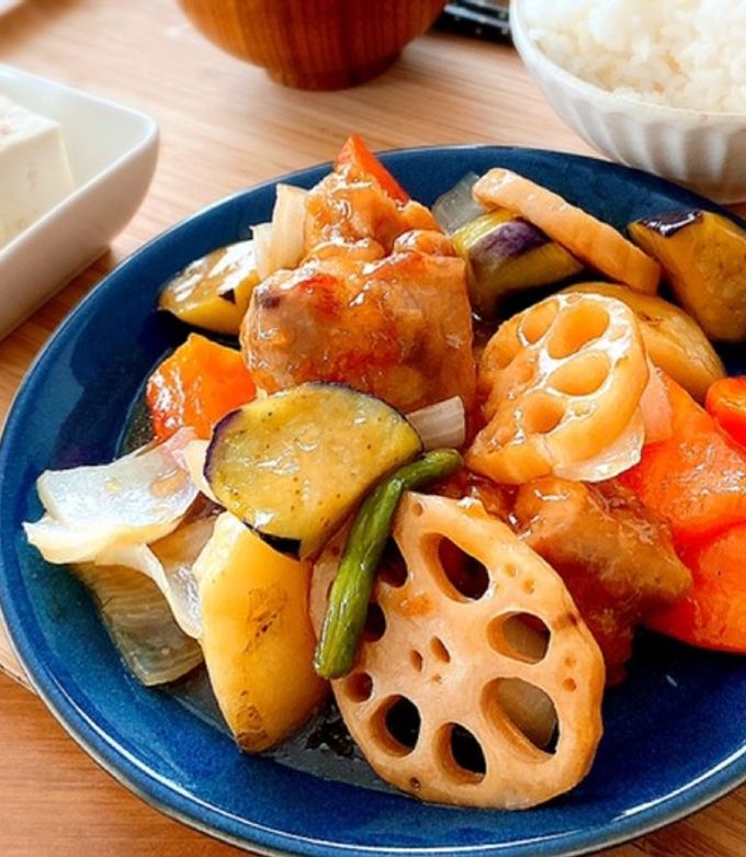 完全再現】鶏と野菜の黒酢あん【大戸屋】 by reproc 【クックパッド