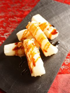 残ったお餅で!揚げ餅の黒蜜がけ-レシピのメイン写真