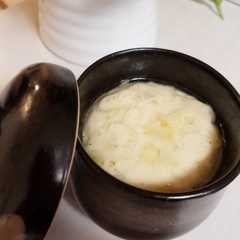 รูปของ うちの定番、がっつり挽肉の中華風茶碗蒸し
