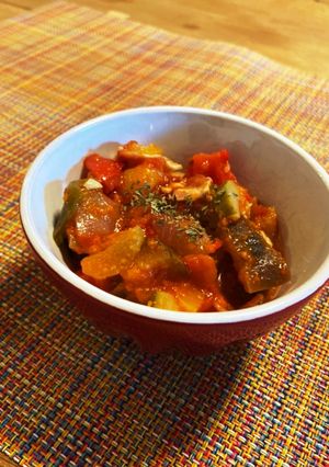 ホットクックで野菜たっぷりラタトゥイユ-レシピのメイン写真