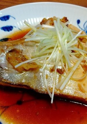 ブリかまの煮付け-レシピのメイン写真