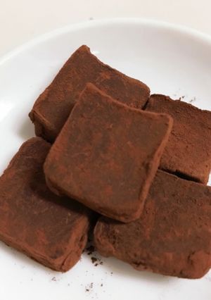 湯せんなし炊飯器で簡単生チョコ-レシピのメイン写真