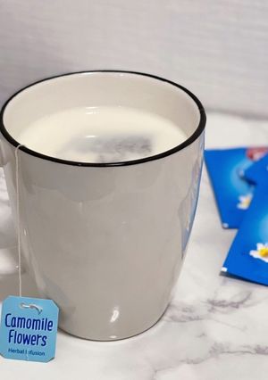 安眠♡効能効果 カモミールミルクティー-レシピのメイン写真