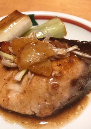 バター風味のブリの照り焼き-レシピのメイン写真