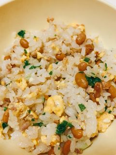 風味豊かな納豆チャーハン♥-レシピのメイン写真