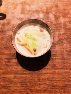 根菜ときのこのミルクスープ-レシピのメイン写真