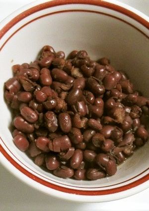 オリゴ糖と醤油で、アズキの煮豆風-レシピのメイン写真