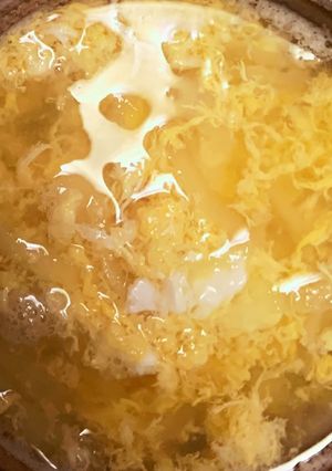 たまごと玉ねぎのとろとろスープ-レシピのメイン写真