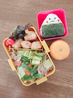 たっぷり野菜の塩焼きそば弁当♪-レシピのメイン写真