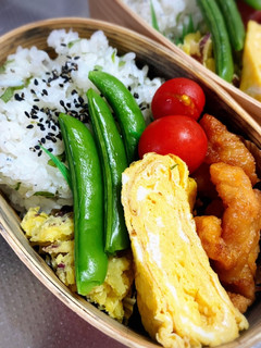 シラスと大葉の混ぜご飯弁当-レシピのメイン写真