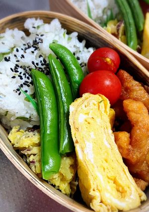 シラスと大葉の混ぜご飯弁当-レシピのメイン写真