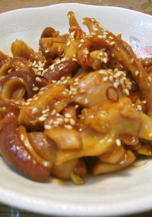 お酒もご飯もすすんじゃう！豚もつのどて煮-レシピのメイン写真