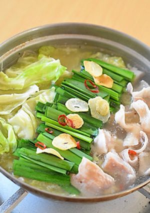 あったまる～!あっさり塩味の博多もつ鍋風-レシピのメイン写真