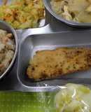 鰯の青じそフライ　河内長野市学校給食