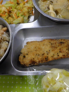 鰯の青じそフライ 河内長野市学校給食-レシピのメイン写真