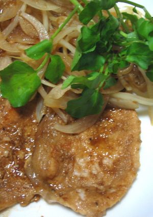 豚のバルサミコ生姜焼き-レシピのメイン写真