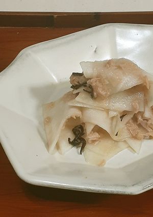 聖護院だいこんのツナポン和え-レシピのメイン写真