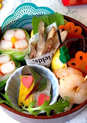 睦月26弁当-レシピのメイン写真