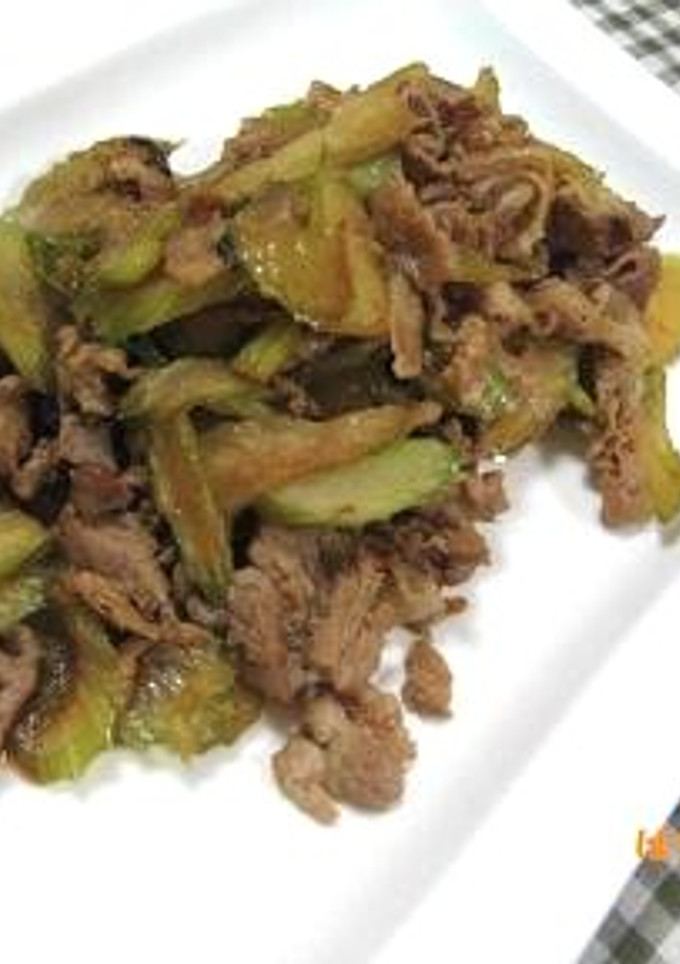 豚肉とセロリの旨み炒め-レシピのメイン写真