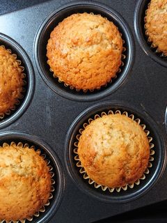 白砂糖バターなし☆簡単プレーンマフィン-レシピのメイン写真