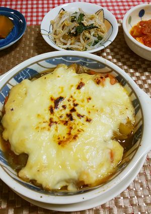 ★糖質オフ！リメイク＊肉じゃがグラタン＊-レシピのメイン写真