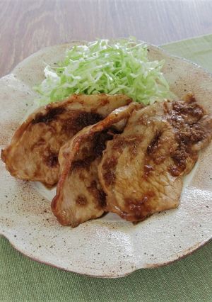 豚のソース生姜焼き-レシピのメイン写真