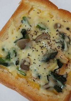 キッシュ風トースト-レシピのメイン写真