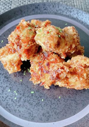 鰹節と醤油香るザクザク唐揚げ-レシピのメイン写真