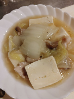 白菜と豆腐、バラ肉のとろとろ煮-レシピのメイン写真