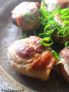 mしいたけのガーリック肉巻き-レシピのメイン写真