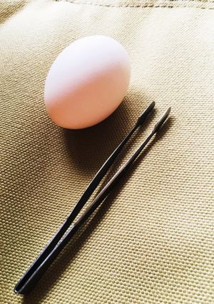 裏ワザ！卵の殻を取り除くのはアレ！-レシピのメイン写真