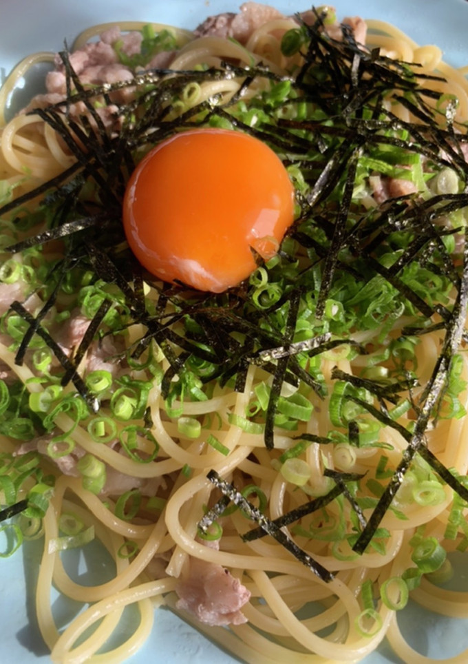 豚とごま油の和風パスタ-レシピのメイン写真