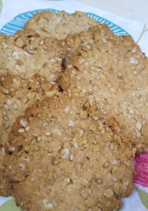 オートミールとゴマのクッキー-レシピのメイン写真