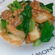 レンジで!小松菜のキムチ納豆和え