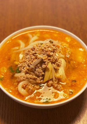 即席 パパっと キムチうどん-レシピのメイン写真