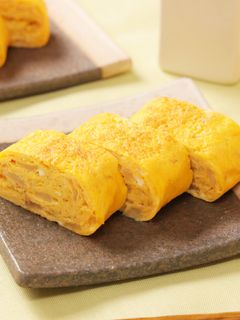 新たまねぎとかつお節の玉子焼き-レシピのメイン写真