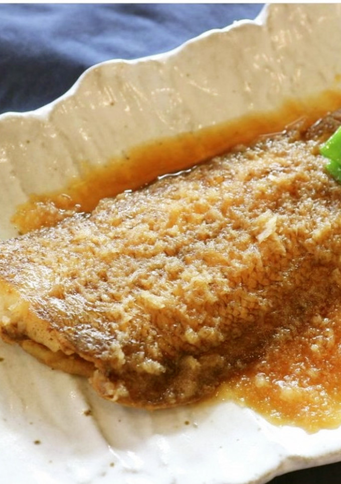 赤シタビラメの揚げおろし煮﻿-レシピのメイン写真