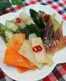 夏野菜のさっぱり浅漬け♡めんつゆで簡単