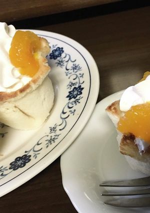 簡単！食パンで生クリームカップケーキ-レシピのメイン写真
