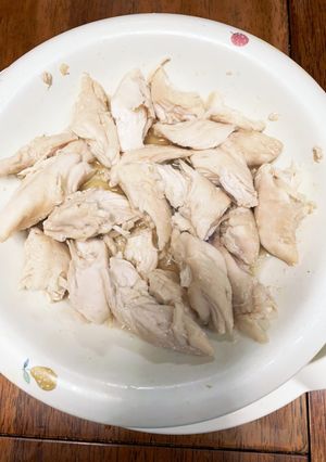 鳥のささみ蒸し-レシピのメイン写真