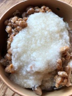 今日もシンプル。納豆トロロご飯-レシピのメイン写真