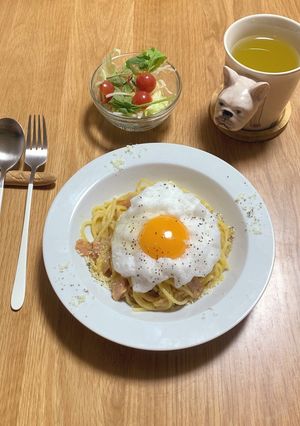 濃厚カルボナーラ-レシピのメイン写真