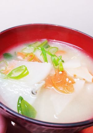 朝の時短!ガス代節約!☆いつもの味噌汁☆-レシピのメイン写真