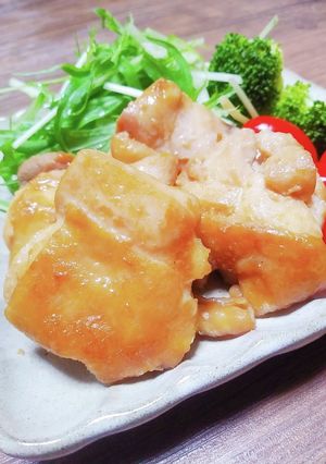 浸けて焼くだけ☆一口チキン-レシピのメイン写真