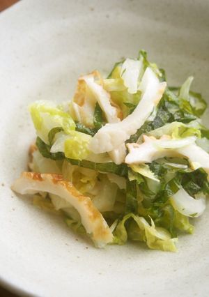白菜・大葉・竹輪のナムル♪竹輪の風味◎-レシピのメイン写真